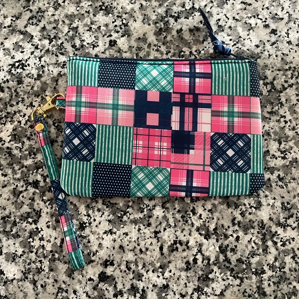 Simply Southern Multicolor Patchwork Wristlet - image 2